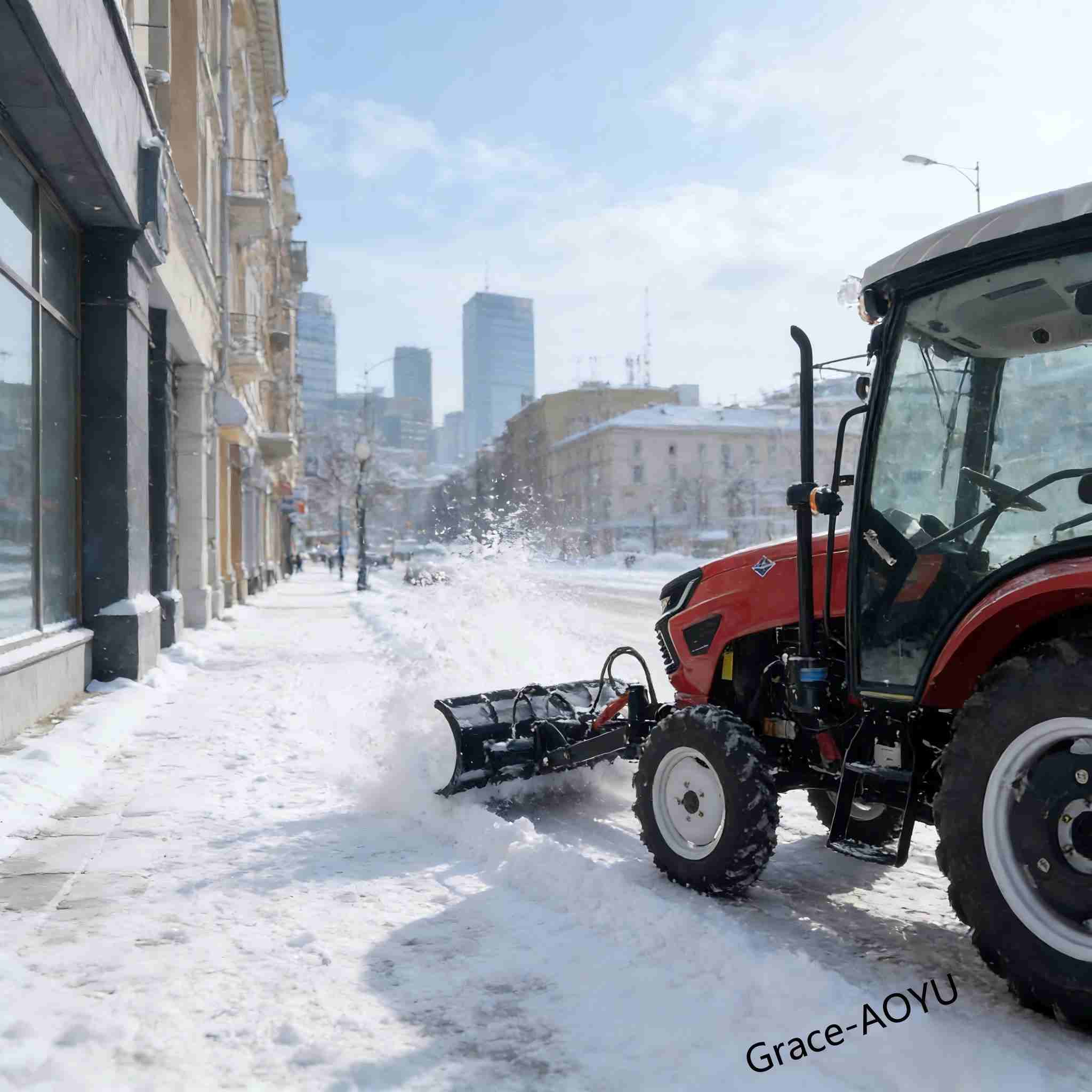 Tractor Implement - جرارات زراعية رباعية الدفع بقوة 50-120