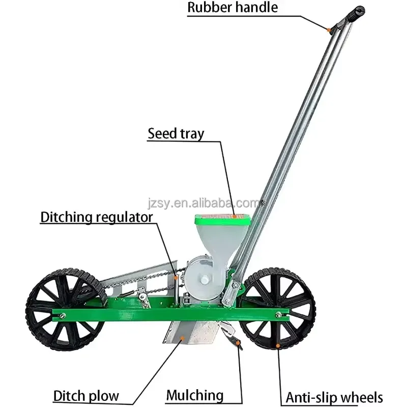 آلة بذر يدوية محمولة للخضروات  - مراجعة Manual Seeder Hand وسعره