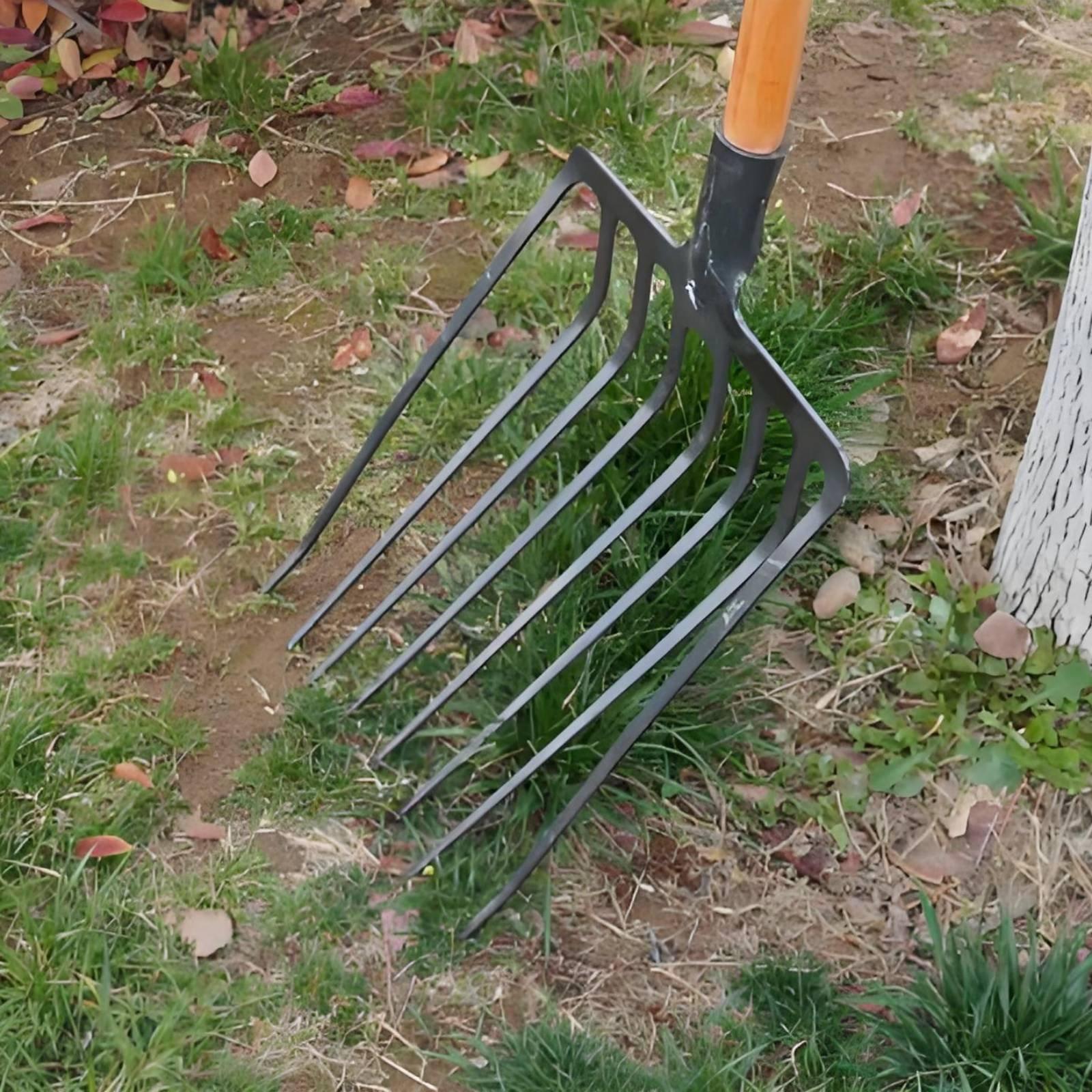 شوكة زراعية من الفولاذ المنغني - مراجعة Agriculture Farming Tool وسعره
