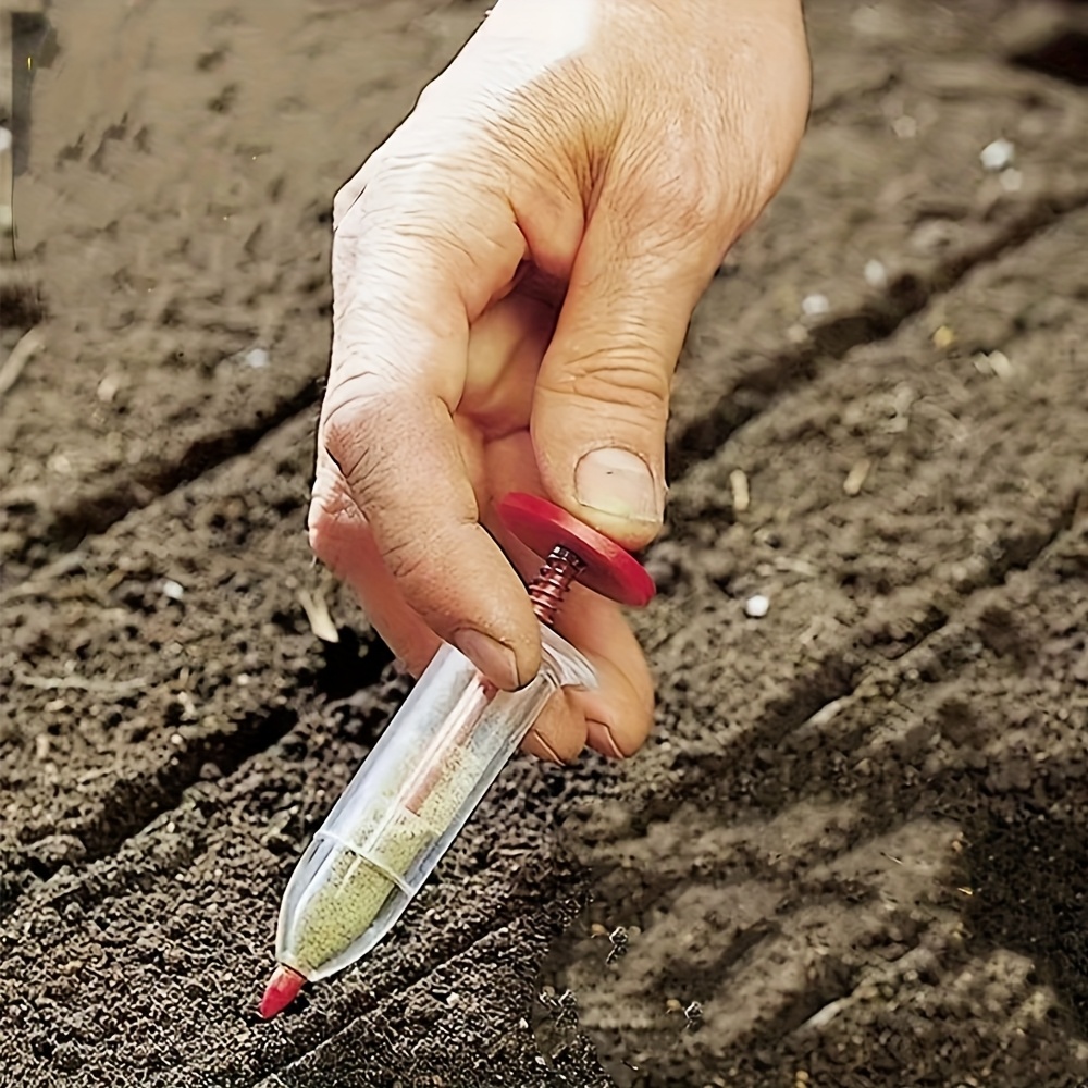 موزع بذور محمول - بذارة يدوية  - مراجعة Manual Seeder Hand وسعره