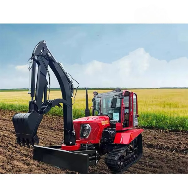 تخصيص 35HP جرار زاحف مسار صغير - مراجعة Agriculture Farming Tool وسعره