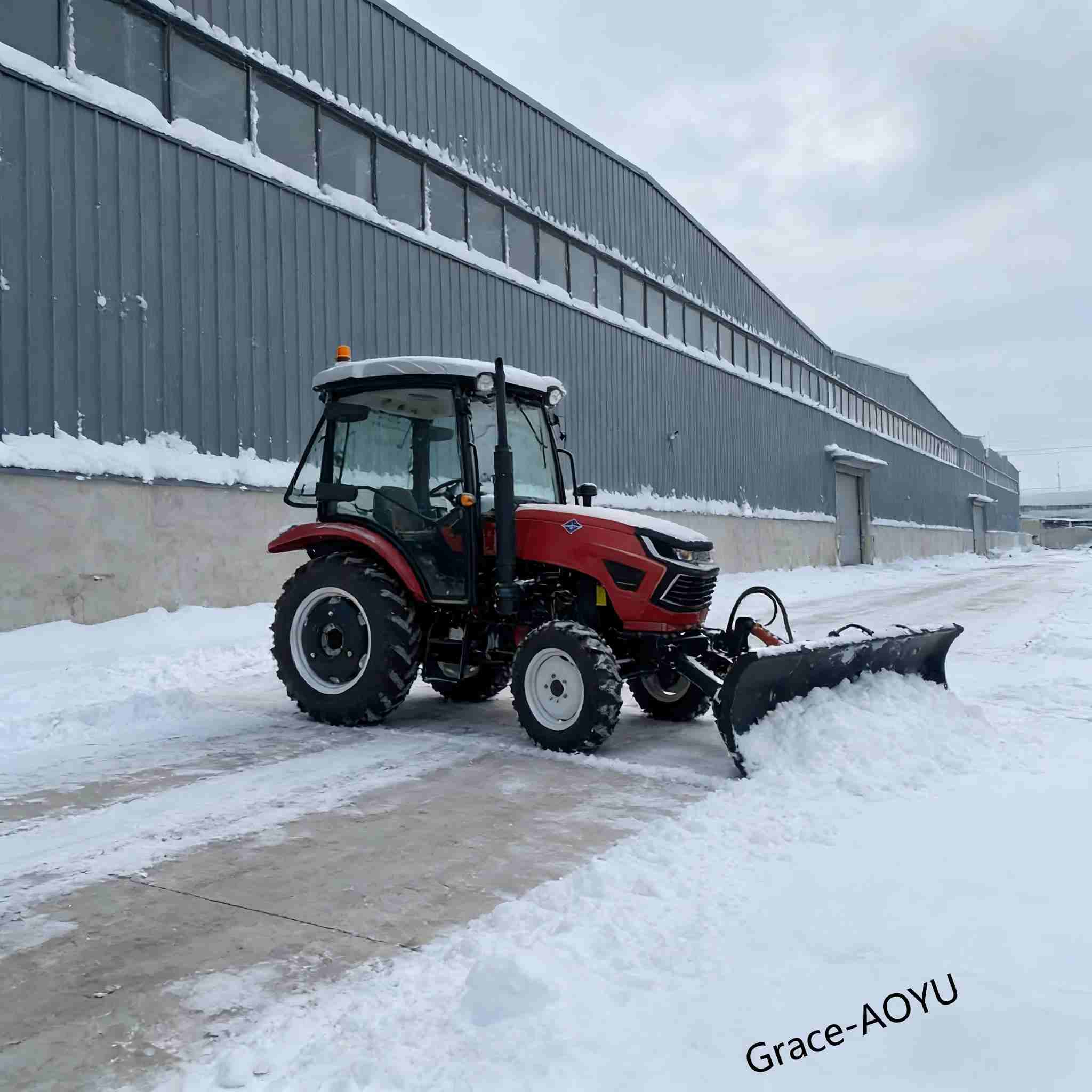 جرارات زراعية رباعية الدفع بقو - مراجعة Tractor Implement وسعره