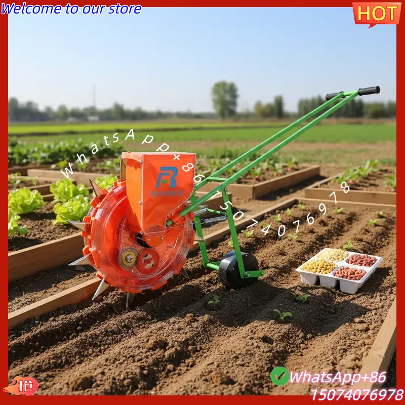آلة زراعة الثوم اليدوية 2026 ل - مراجعة Manual Seeder Hand وسعره