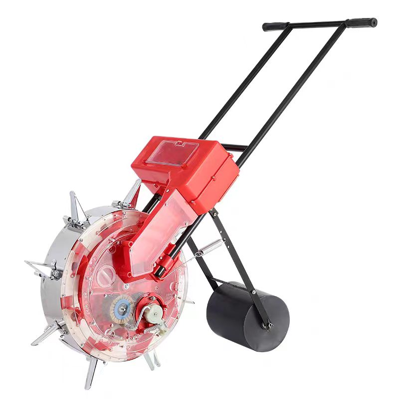 اليد دفع الذرة الفول زارع دليل - مراجعة Manual Seeder Hand وسعره